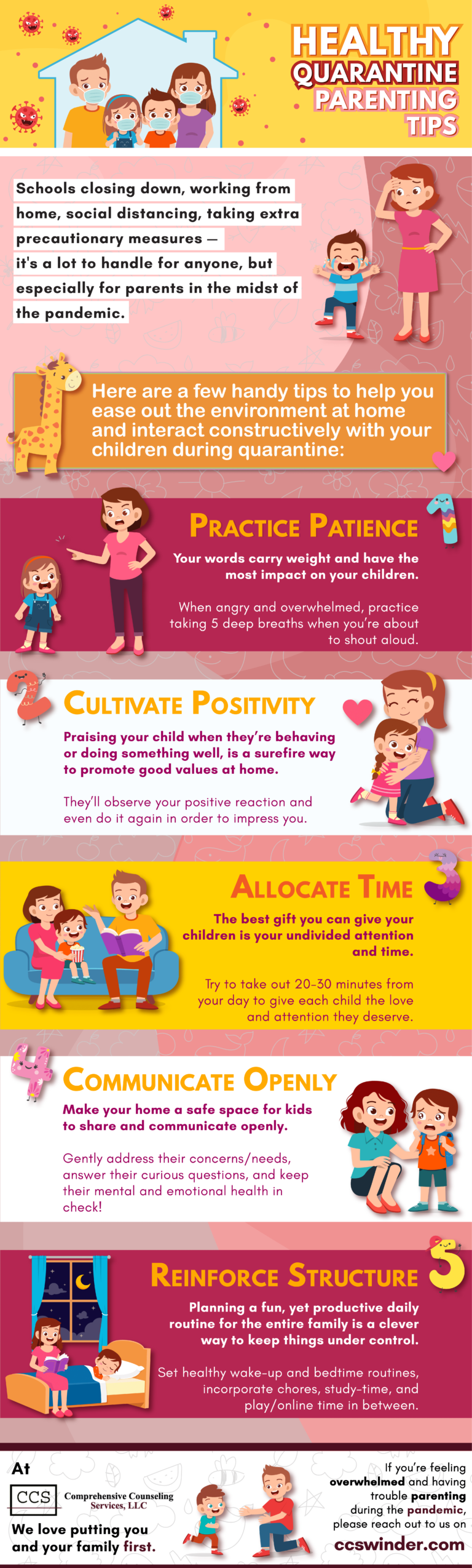 Healthy Quarantine Parenting Tips - Comprehensive ...