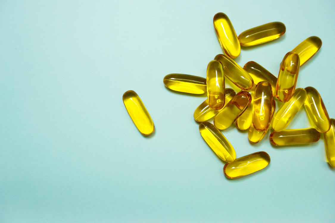 Omega-3 capsules for mental health