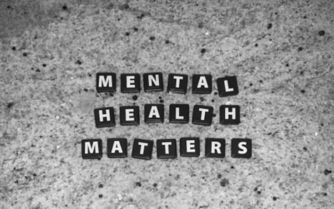 Letters spelling out ‘mental health matters’ before getting depression treatment in Barrow County